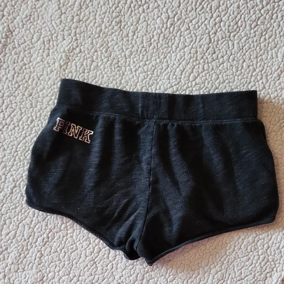 Victoria's Secret Pink Las Vegas Glitter Sequin Bling Top And Shorts Pajama Set - Picture 10 of 11